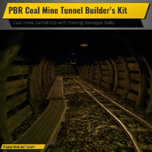 PBR Coal Mine Tunnel Builder's Kit 