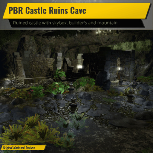 PBR Castle Ruins Cave