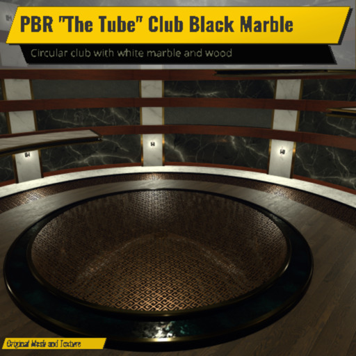 PBR The Tube Club Black Marble